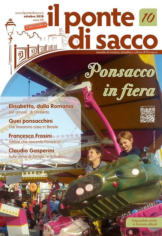 Il ponte di Sacco. Ottobre 2018 - NuovaStampa - ebook