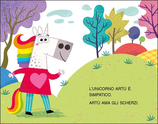 L'unicorno Artù. Stampatello maiuscolo. Ediz. illustrata - Raffaella Bolaffio - 2