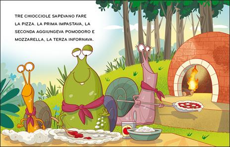 La pizza gigante. Una storia in 5 minuti! Ediz. a colori - Giuditta  Campello - Libro - Emme Edizioni - Tre passi