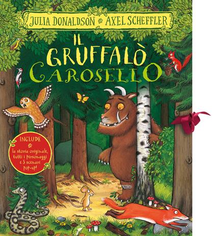 Il poster della copertina del libro Gruffalo / Julia Donaldson, il poster  del Gruffalo, la stampa del Gruffalo, poster di libri, arte del libro,  regalo per gli amanti dei libri -  Italia