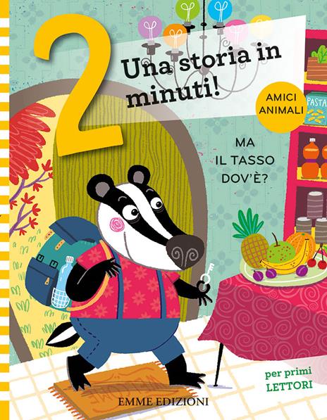 Ma il tasso dov'è? Stampatello maiuscolo. Ediz. a colori - Giuditta Campello - copertina