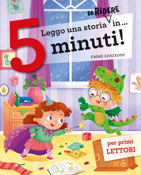 Leggo una storia da ridere in… 5 minuti! Stampatello maiuscolo. Ediz. a colori - copertina