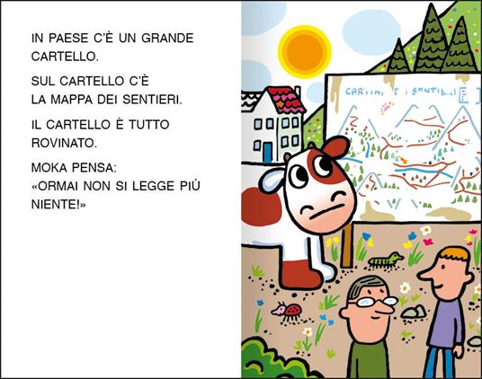 Mucca Moka al cinema. Stampatello maiuscolo. Ediz. a colori - Agostino  Traini - Libro - Emme Edizioni - Prime pagine