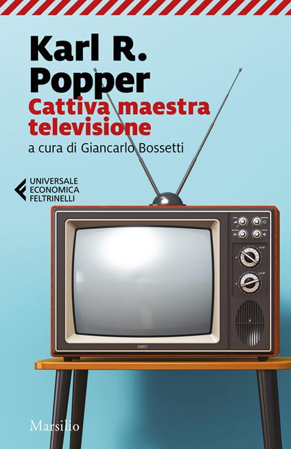 Cattiva maestra televisione - Karl R. Popper - copertina