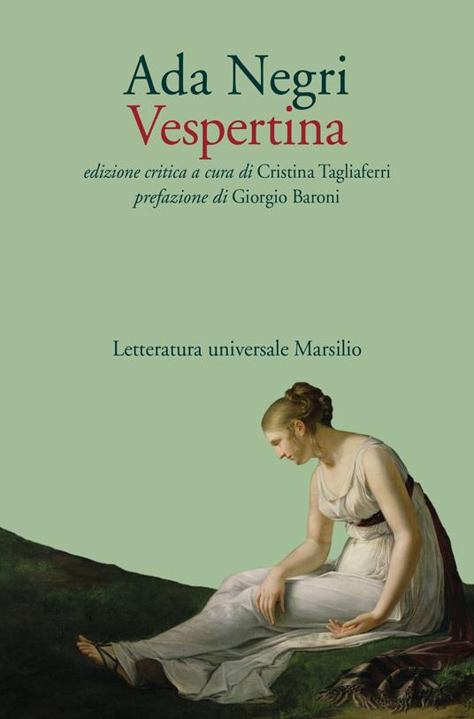 Vespertina - Ada Negri - copertina