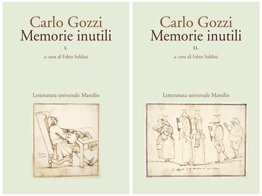 Memorie inutili - Carlo Gozzi - copertina