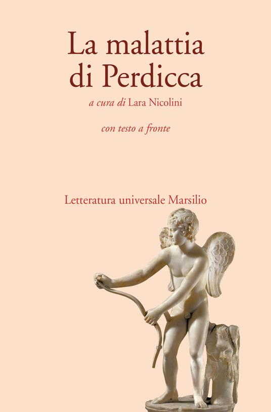 La malattia di Perdicca. Testo latino a fronte - copertina