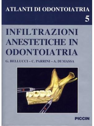 Infiltrazioni anestetiche in odontoiatria - Gualtiero Bellucci,C. Parrini,A. Di Massa - copertina