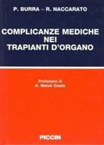 Complicanze mediche nei trapianti d'organo