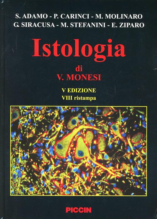 Istologia - Valerio Monesi - copertina