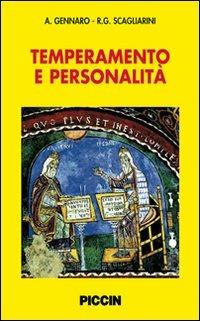 Temperamento e personalità - Accursio Gennaro,Roberta G. Scagliarini - copertina