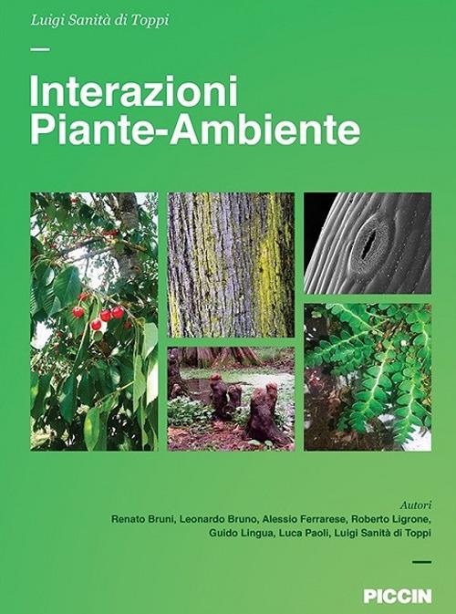 Interazioni piante-ambiente - Luigi Sanità Di Toppi - copertina