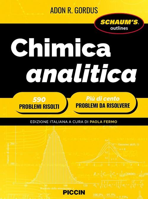 Chimica analitica. Schaum's outlines - Adon R. Gordus - copertina