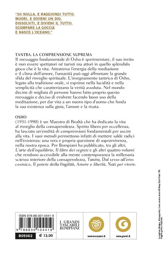 Tantra. La comprensione suprema - Osho - 2