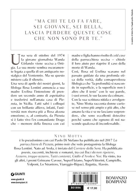 Ragazze troppo curiose. Un nuovo mistero siciliano per la filologa Rosa Lentini - Nino Motta - 2