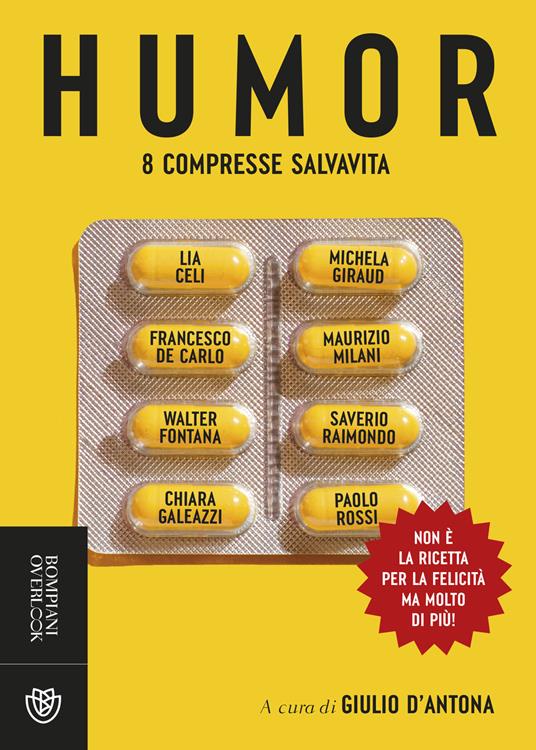 Humor. 8 compresse salvavita - copertina