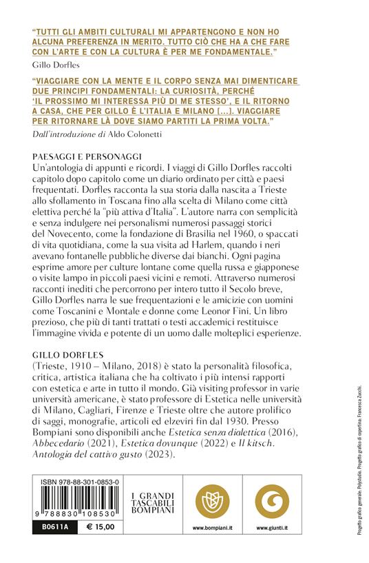 Paesaggi e personaggi - Gillo Dorfles - 2