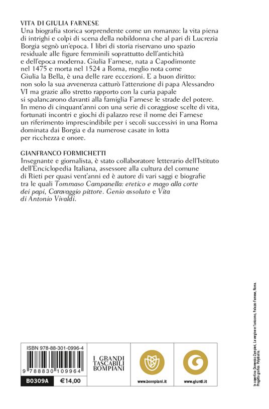 Vita di Giulia Farnese. La tirannia della bellezza nella Roma dei Borgia - Gianfranco Formichetti - 2