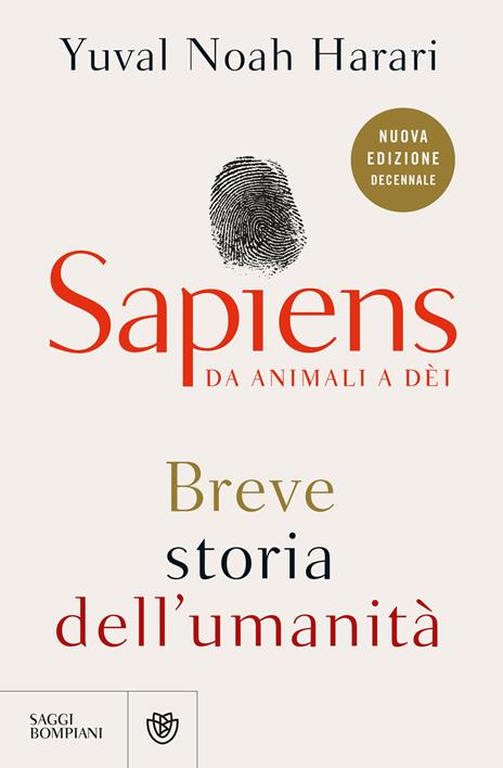 Sapiens. Da animali a dèi. Breve storia dell'umanità. Nuova ediz. - Yuval Noah Harari - copertina