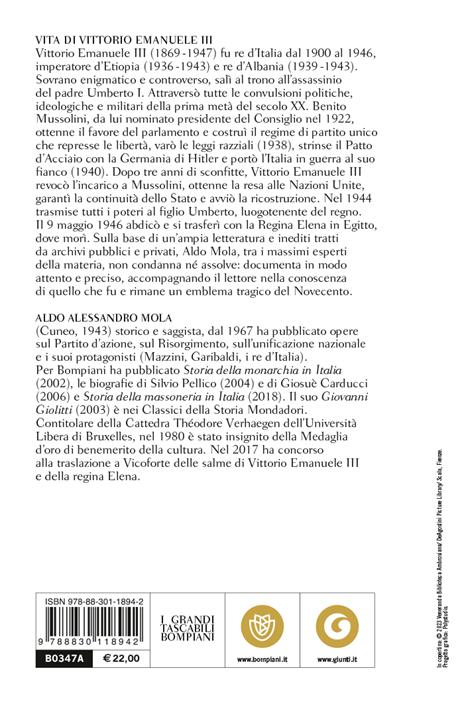 Vita di Vittorio Emanuele III. (1869-1947). Il re discusso - Aldo A. Mola - 2