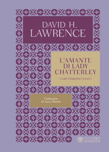 L'amante di lady Chatterley - D. H. Lawrence - copertina