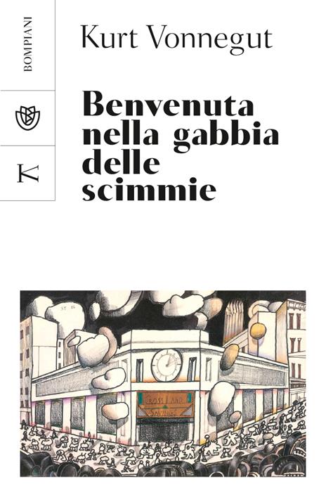 Benvenuta nella gabbia delle scimmie - Kurt Vonnegut - copertina