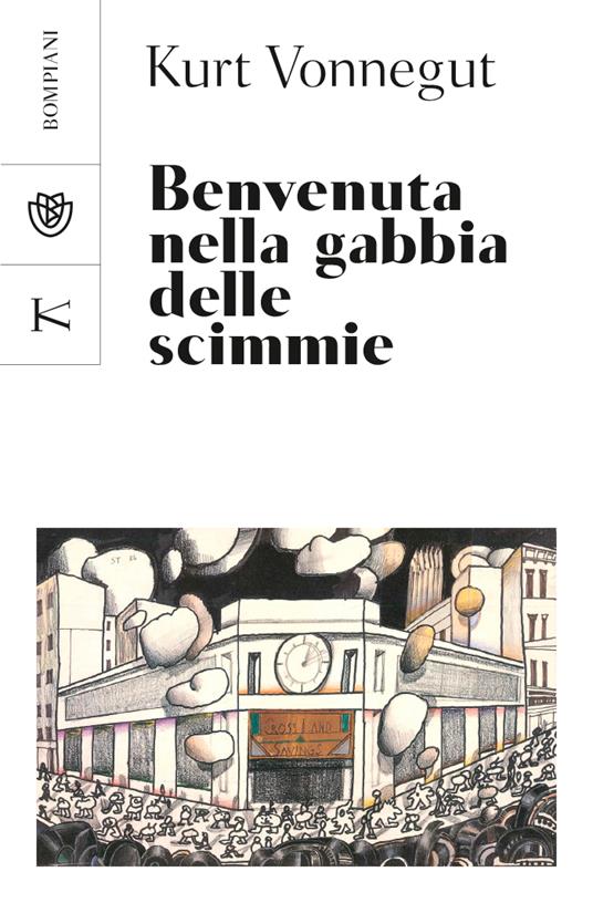 Benvenuta nella gabbia delle scimmie - Kurt Vonnegut - copertina