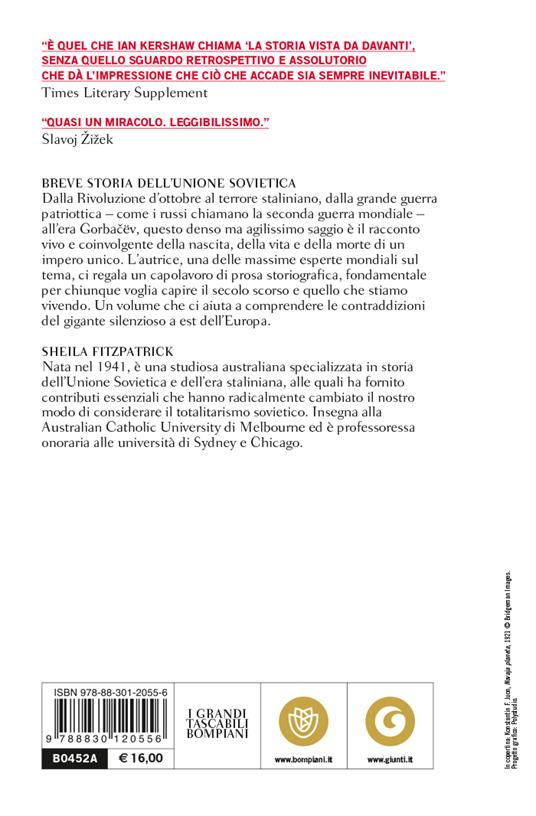 Breve storia dell'Unione sovietica. L'ascesa e la caduta di una delle massime potenze del XX secolo - Sheila Fitzpatrick - 2