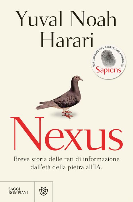 Nexus. Breve storia delle reti di informazione dall'età della pietra all'IA - Yuval Noah Harari - copertina