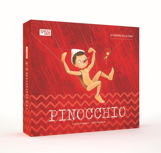 Pinocchio. Lo scrigno delle fiabe. Ediz. a spirale. Con gadget - Giulia Pesavento,Luna Scortegagna - copertina