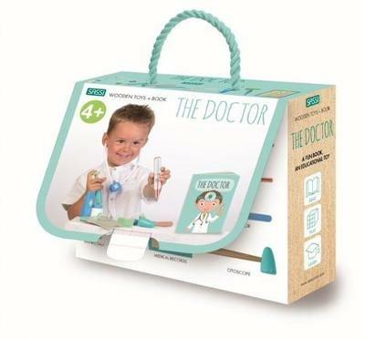 The doctor. Wooden toys. Ediz. a colori. Con Giocattolo - Giulia Pesavento - copertina