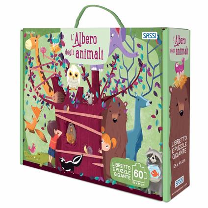 L'albero degli animali. Ediz. a colori. Con puzzle - Valentina Bonaguro,Nadia Fabris - copertina