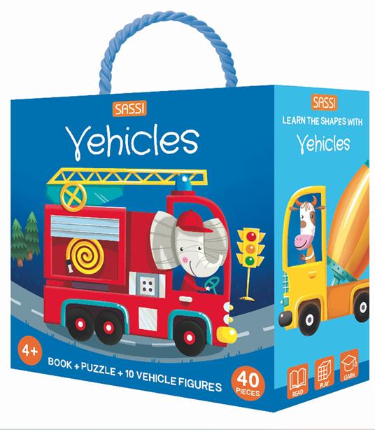 Vehicles. Q-box. Ediz. a colori. Con puzzle - Giulia Pesavento,Nadia Fabris - copertina