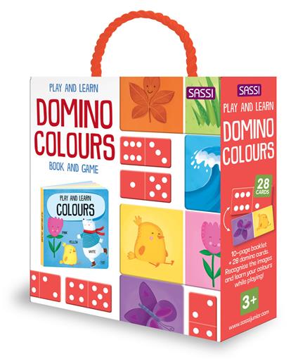 Domino colours. Ediz. a colori. Con 28 tessere - Matteo Gaule - copertina