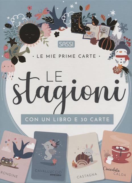 Le stagioni. Le mie prime carte. Ediz. a colori. Con 30 Carte - Valentina Bonaguro - copertina