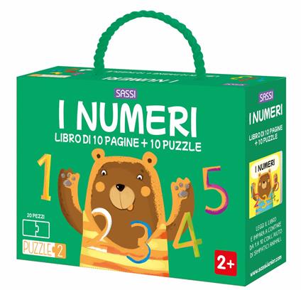 I numeri. Puzzle 2. Ediz. a colori. Con 10 puzzle - Matteo Gaule - copertina