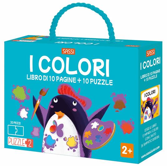 I colori. Puzzle 2. Ediz. a colori. Con 10 puzzle - Matteo Gaule,Ester Tomè - copertina