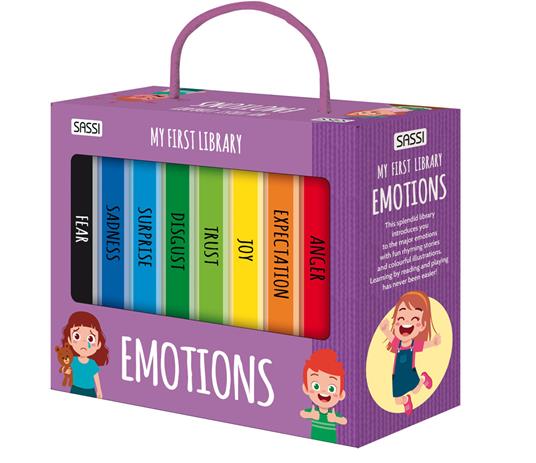Emotions. My first library. Ediz. a colori - Roberta Marcolin - copertina