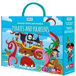 Pirates and krakens. Fantasy book and puzzle. Ediz. a colori. Con puzzle