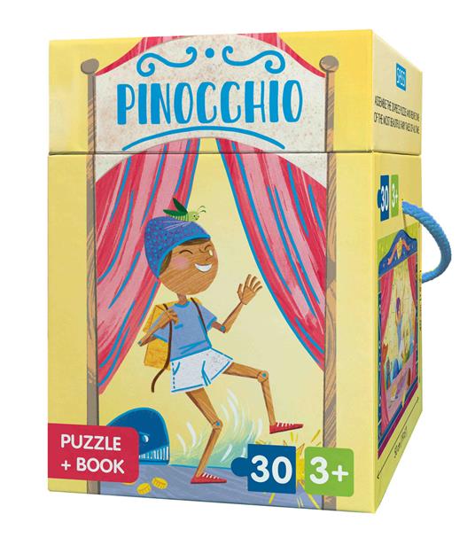 Pinocchio. Ediz. inglese. Con puzzle - Roberta Marcolin - copertina