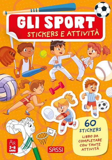 Gli sport. Stickers e attività - copertina