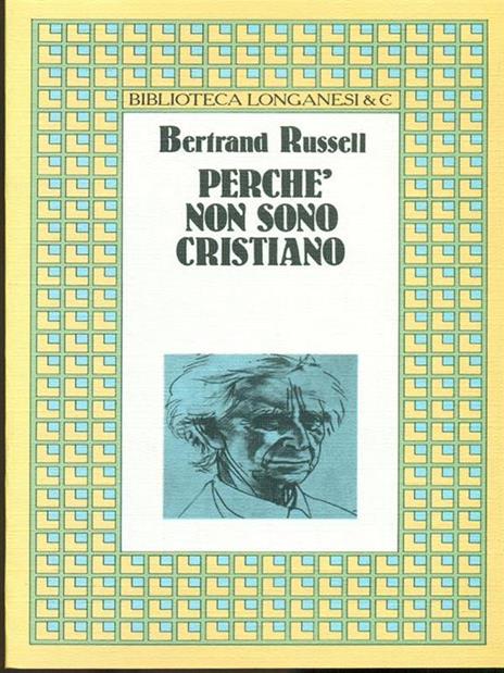 Perché non sono cristiano - Bertrand Russell - copertina