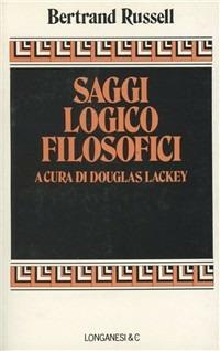 Saggi logico-filosofici - Bertrand Russell - copertina