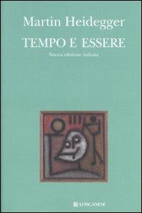 Tempo e essere - Martin Heidegger - copertina