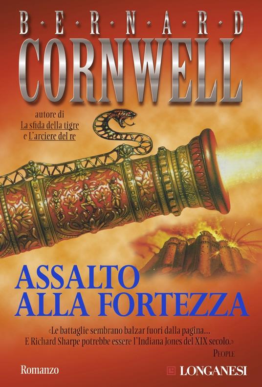 Assalto alla fortezza - Bernard Cornwell - copertina