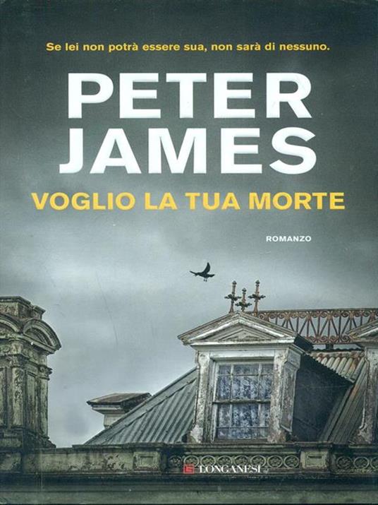 Voglio la tua morte - Peter James - copertina