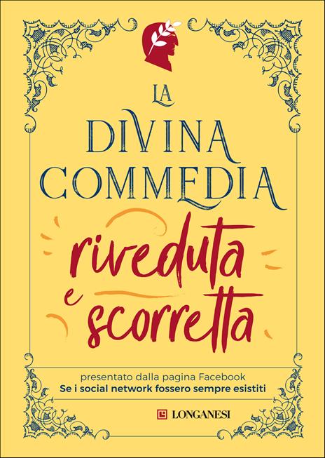 La Divina Commedia riveduta e scorretta - Se i social network fossero sempre esistiti - copertina