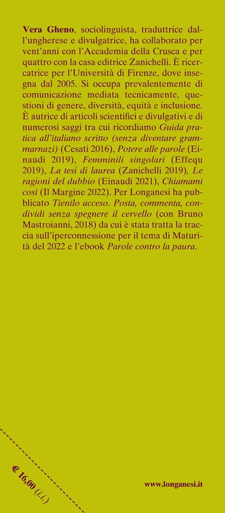 L'antidoto. 15 comportamenti che avvelenano la nostra vita in rete e come evitarli - Vera Gheno - 3