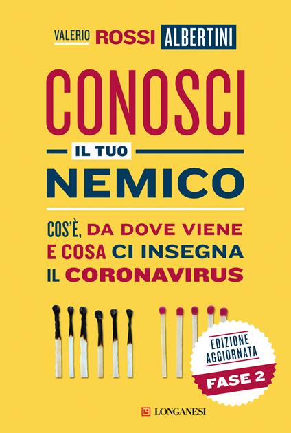 Conosci il tuo nemico. Cos'è, da dove viene e cosa ci insegna il coronavirus - Valerio Rossi Albertini - copertina