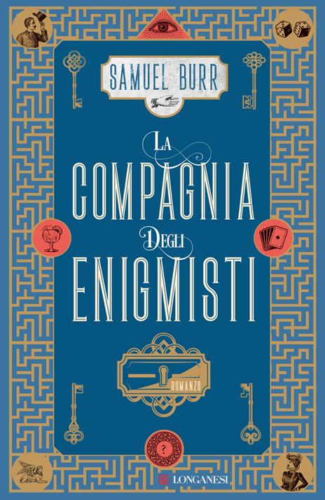 La compagnia degli enigmisti - Samuel Burr - copertina